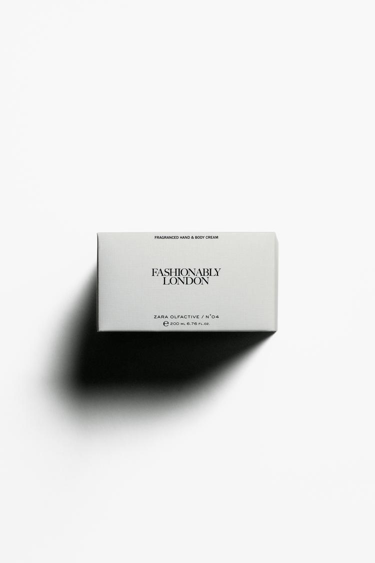 FASHIONABLY LONDON FRAGRANCED HAND AND BODY CREAM 200 ML / 6.76 oz - tinted  leather | ZARA Spain